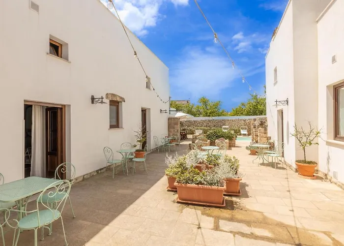 Villa Courtyard With Pool