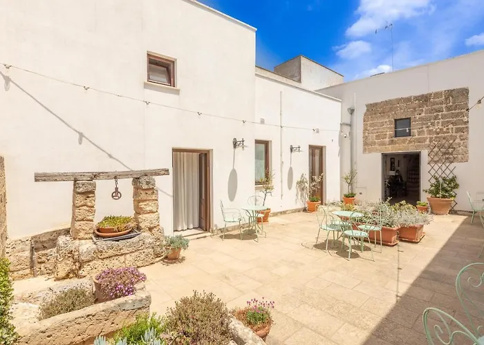 Villa Courtyard With Pool